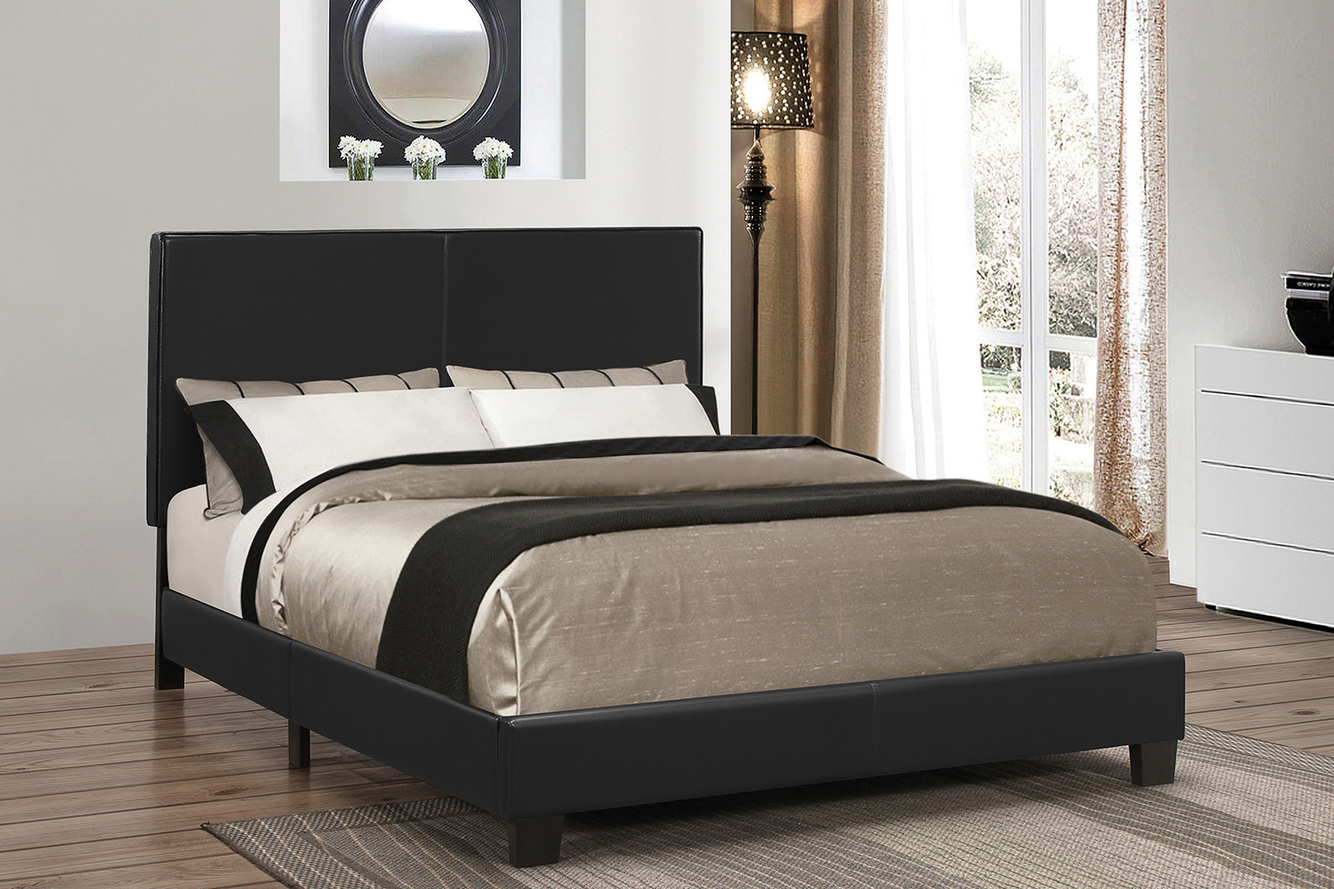 Coaster - Muave Full Upholstered Bed