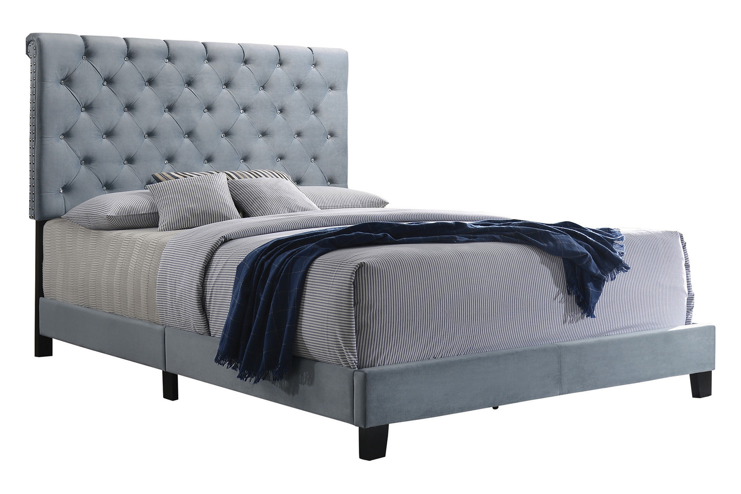 Coaster - Warner Eastern King Upholstered Bed