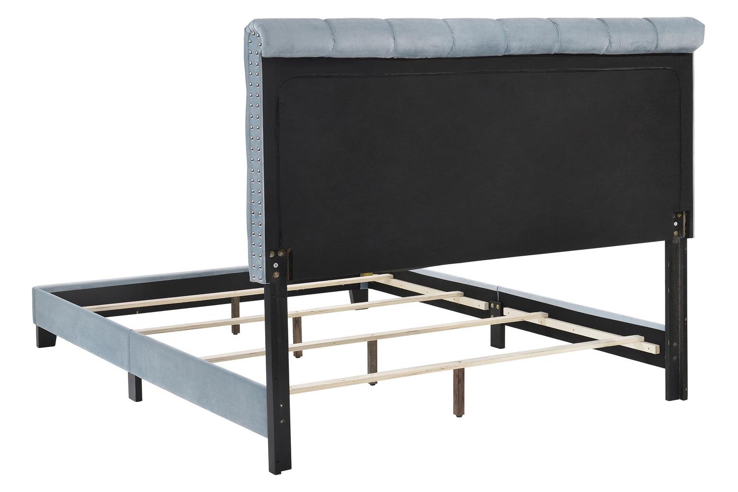 Coaster Warner Eastern King Upholstered Bed - Slate Blue