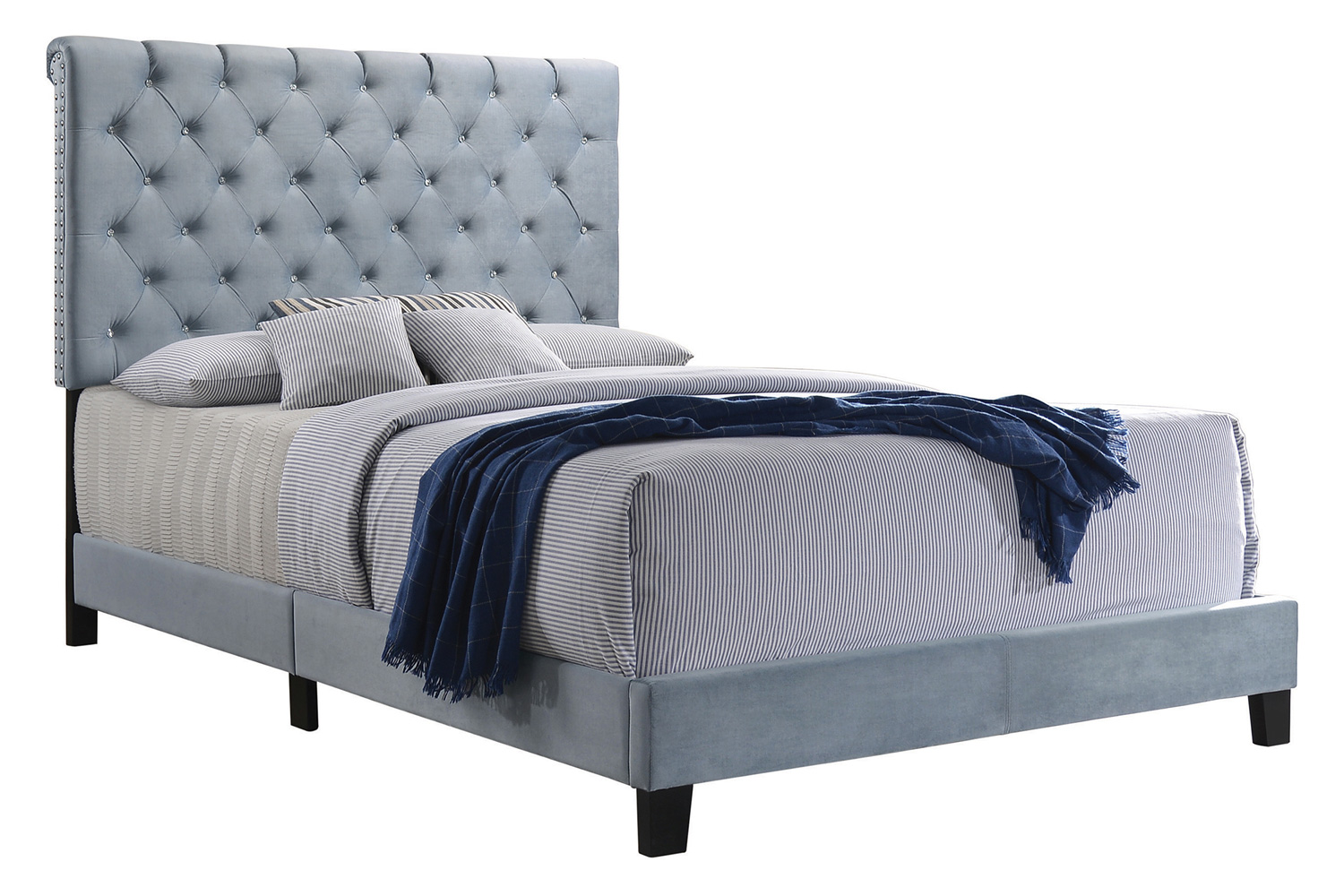 Coaster - Warner Eastern King Upholstered Bed