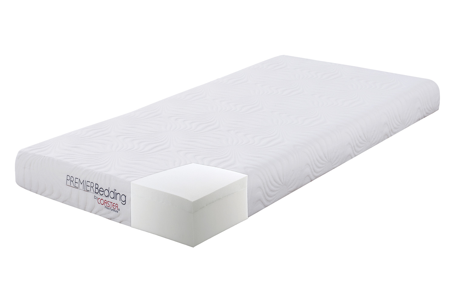 Coaster Joseph Full Memory Foam Mattress - White