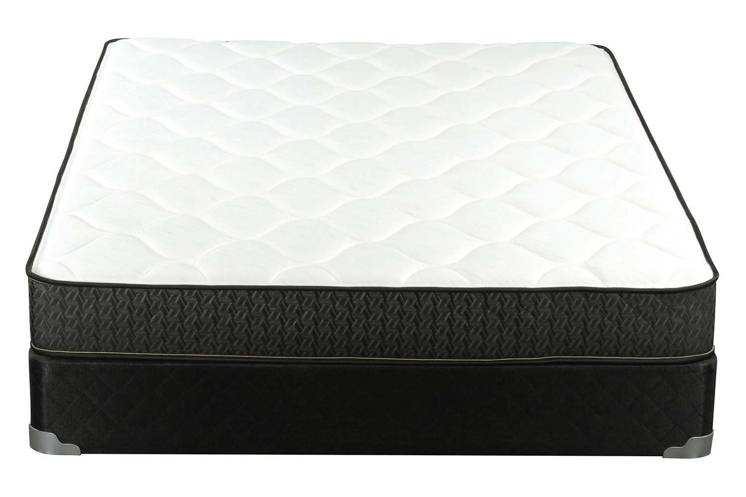 Coaster Santa Barbara III Twin Mattress - White/Charcoal