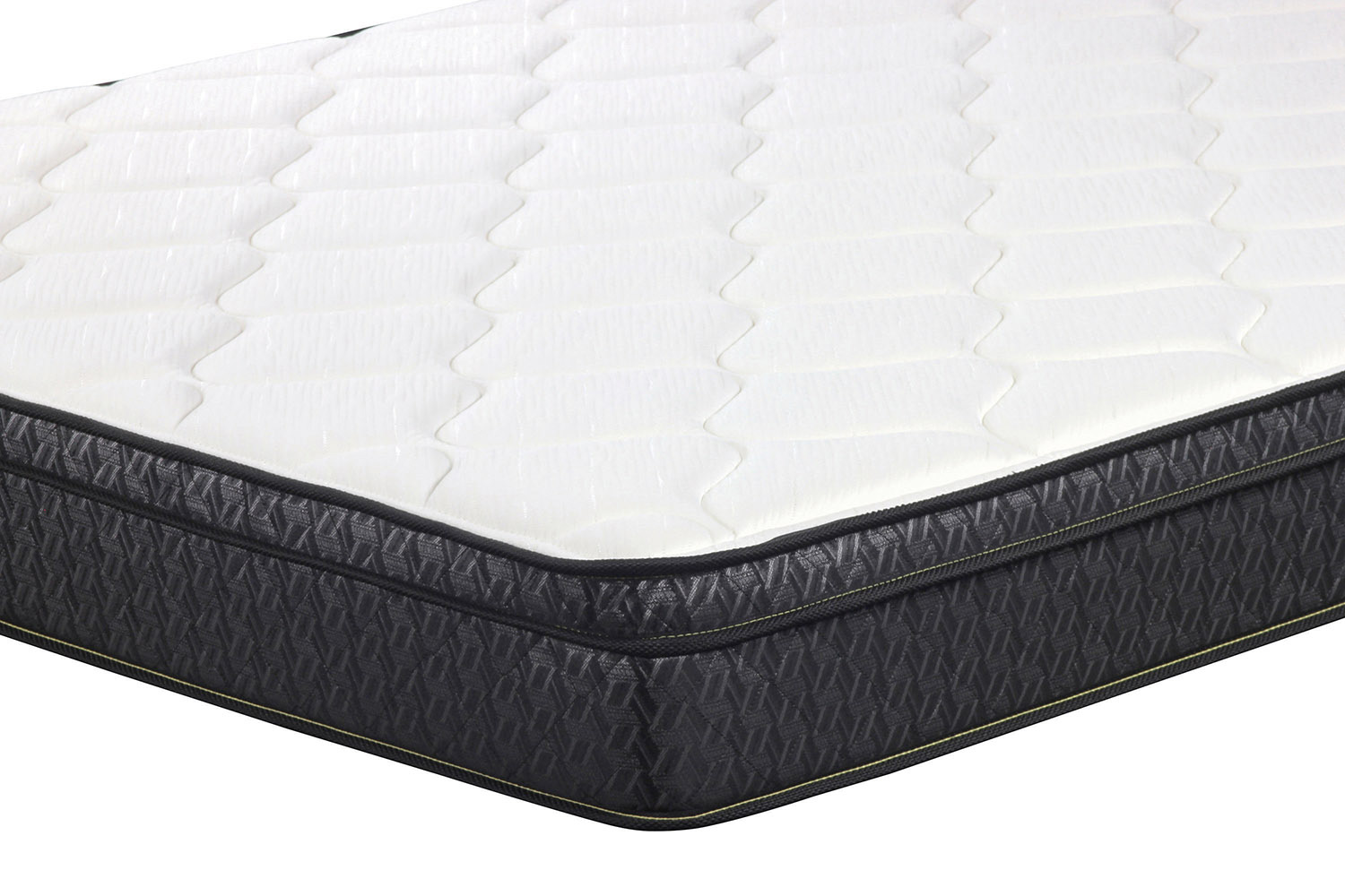 Coaster Evie 9.25" Twin Mattress - White/Black