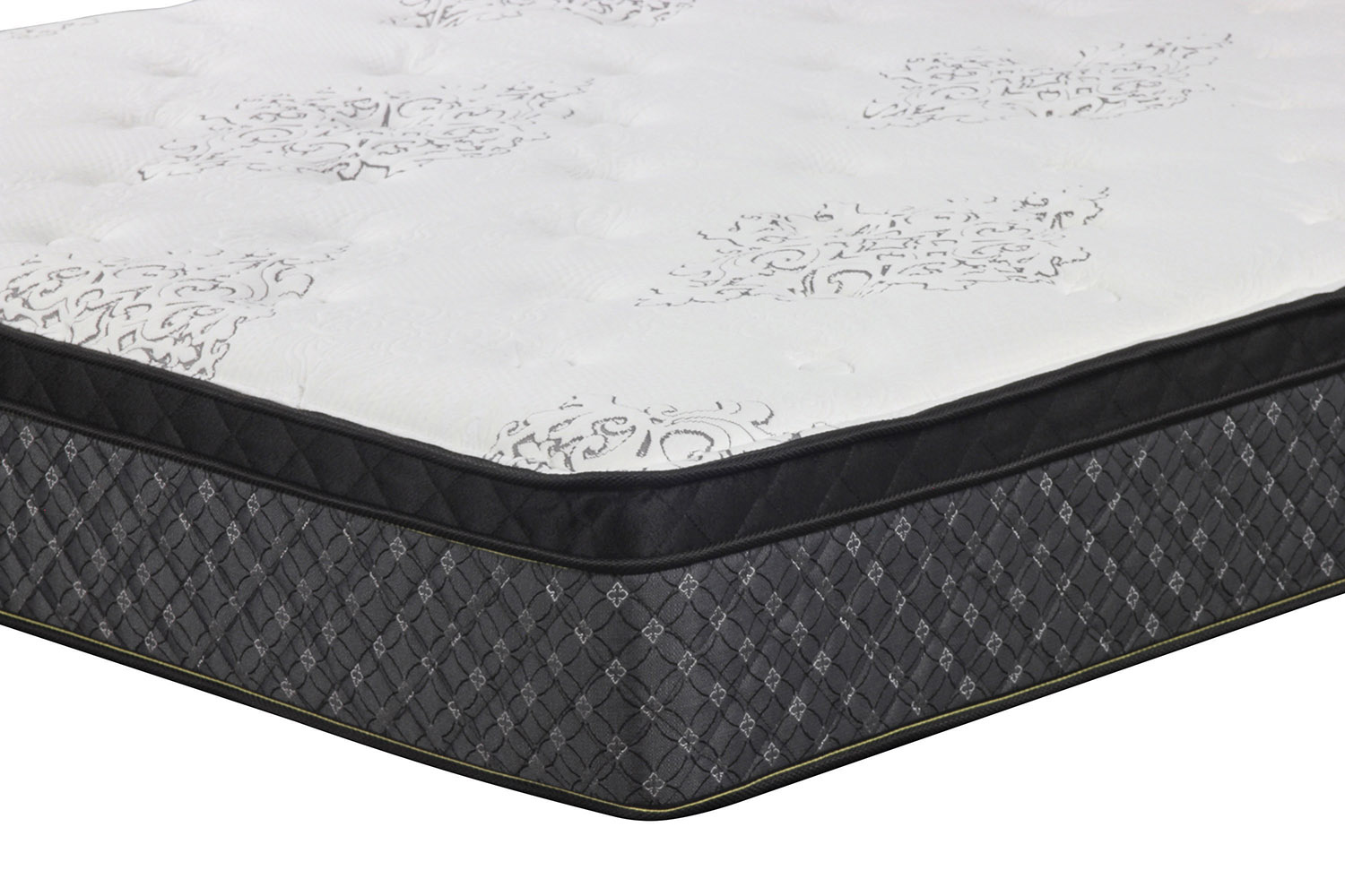 Coaster Aspen 12.5" Eastern King Mattress - White/Black