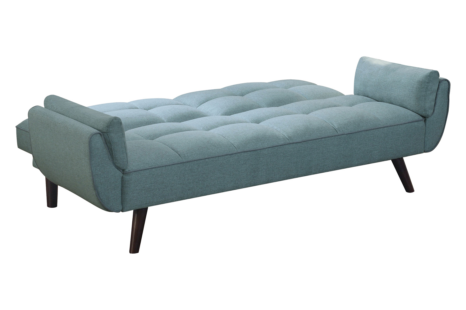 Coaster - Caufield Biscuit-Tufted Sofa Bed in Turquoise Blue