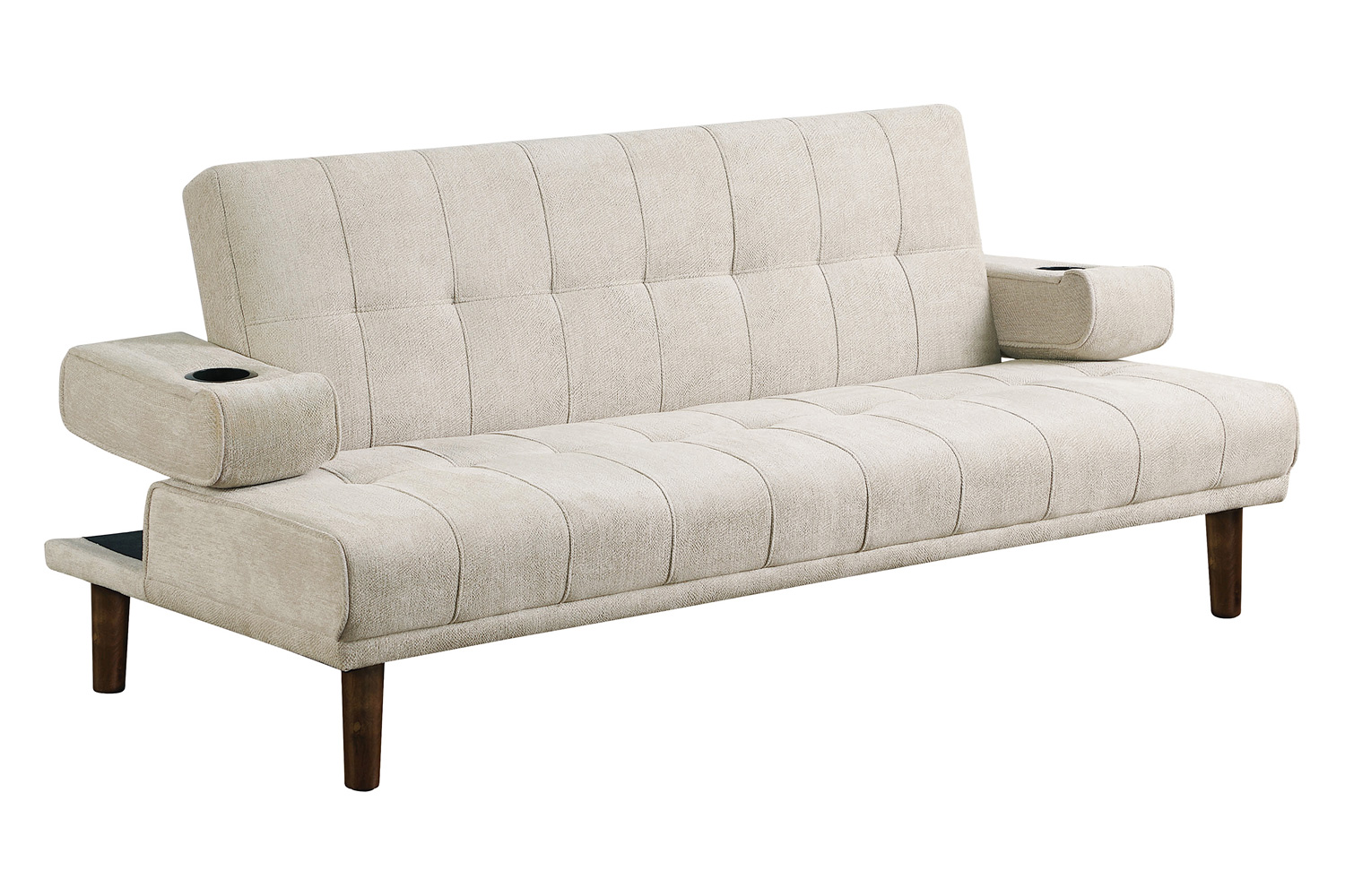 Coaster - Joan Upholstered Sofa Bed in Beige