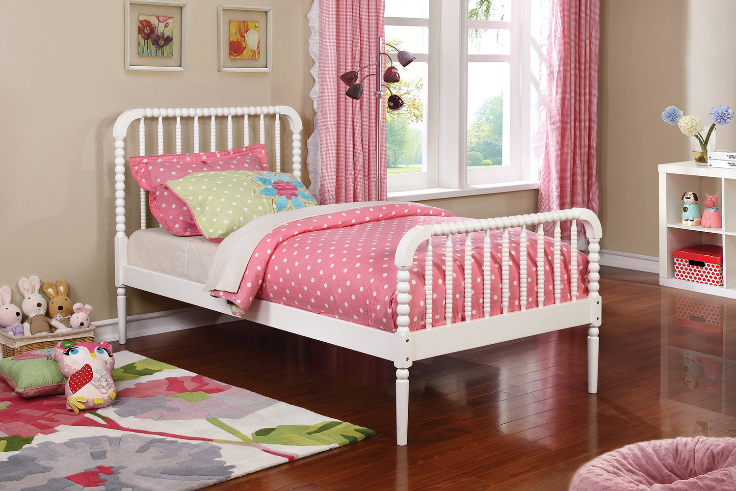 Coaster - Jones Twin Bed in White