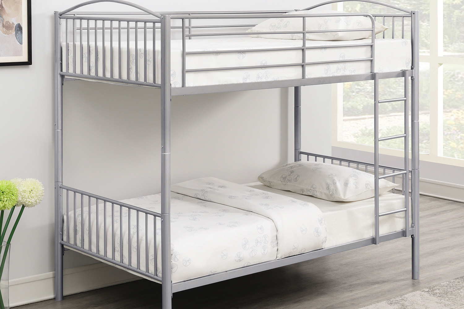 Coaster - Anson Twin Over Twin Bunk Bed with Ladder