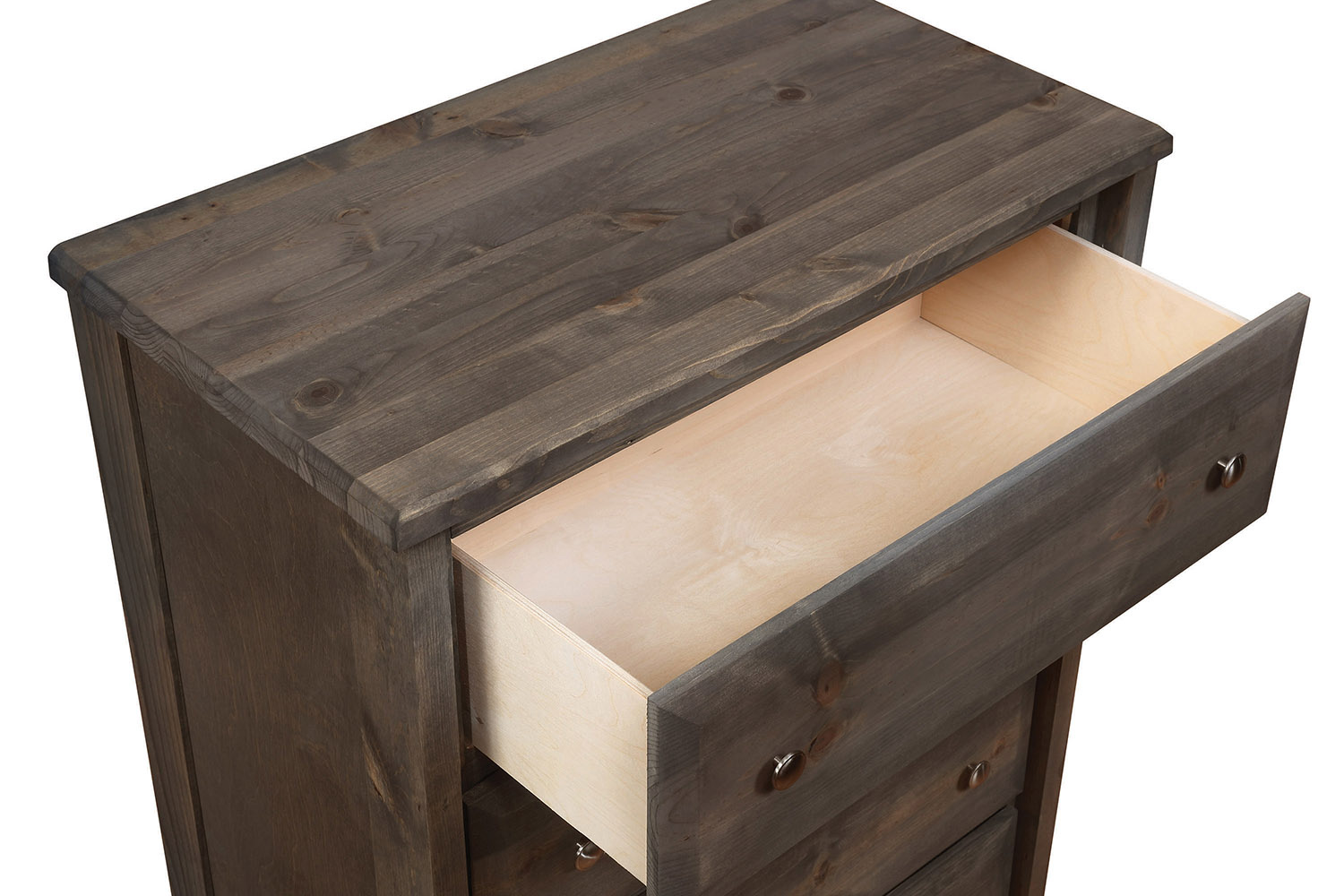 Coaster Wrangle Hill 4-Drawer Chest - Gun Smoke