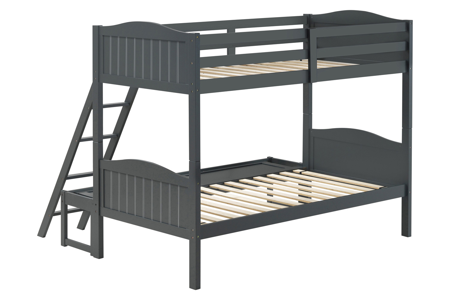 Coaster™ Littleton Twin/Full Bunk Bed with Ladder - Gray