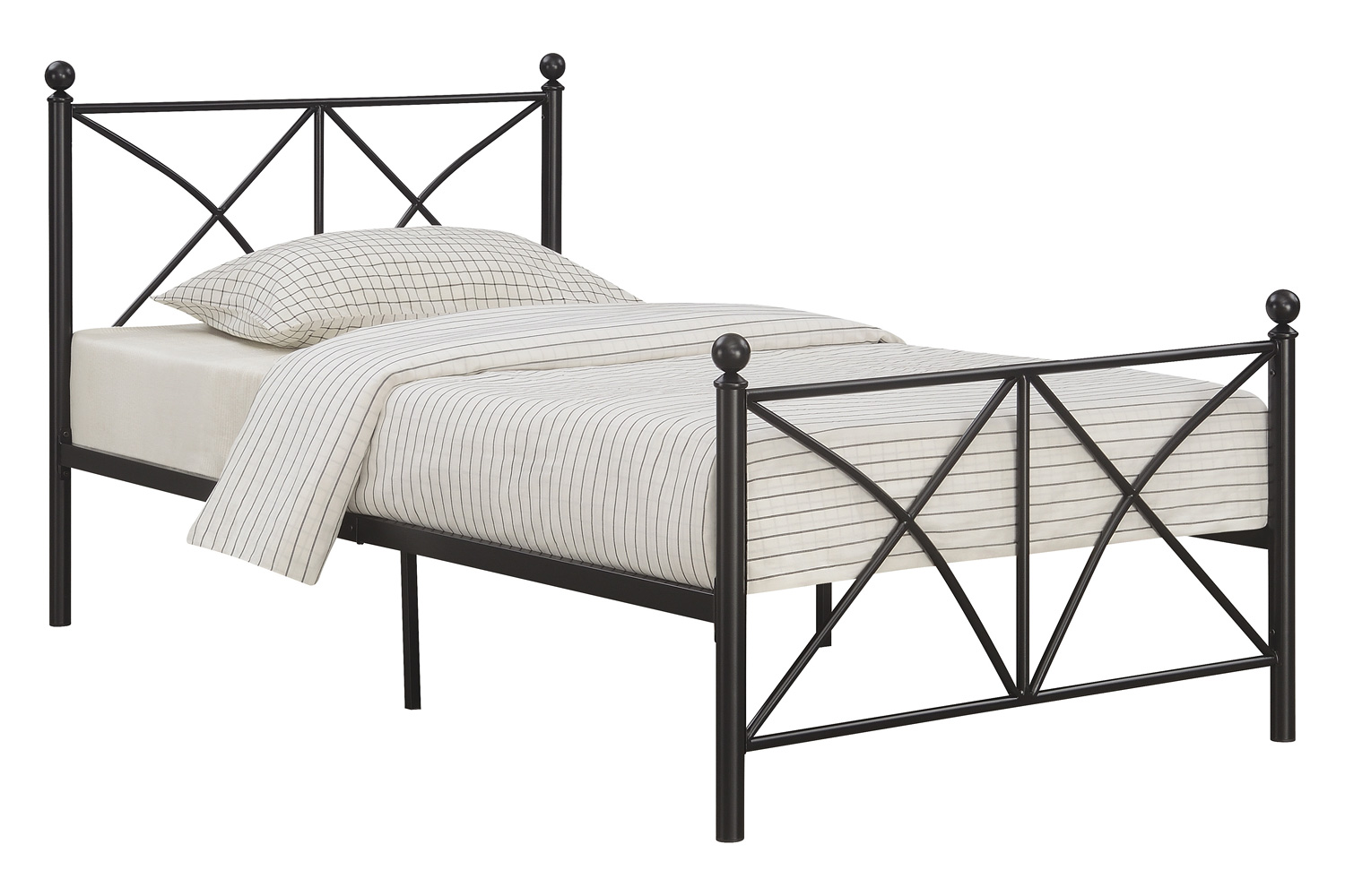 Coaster - Hart Metal Platform Full Bed