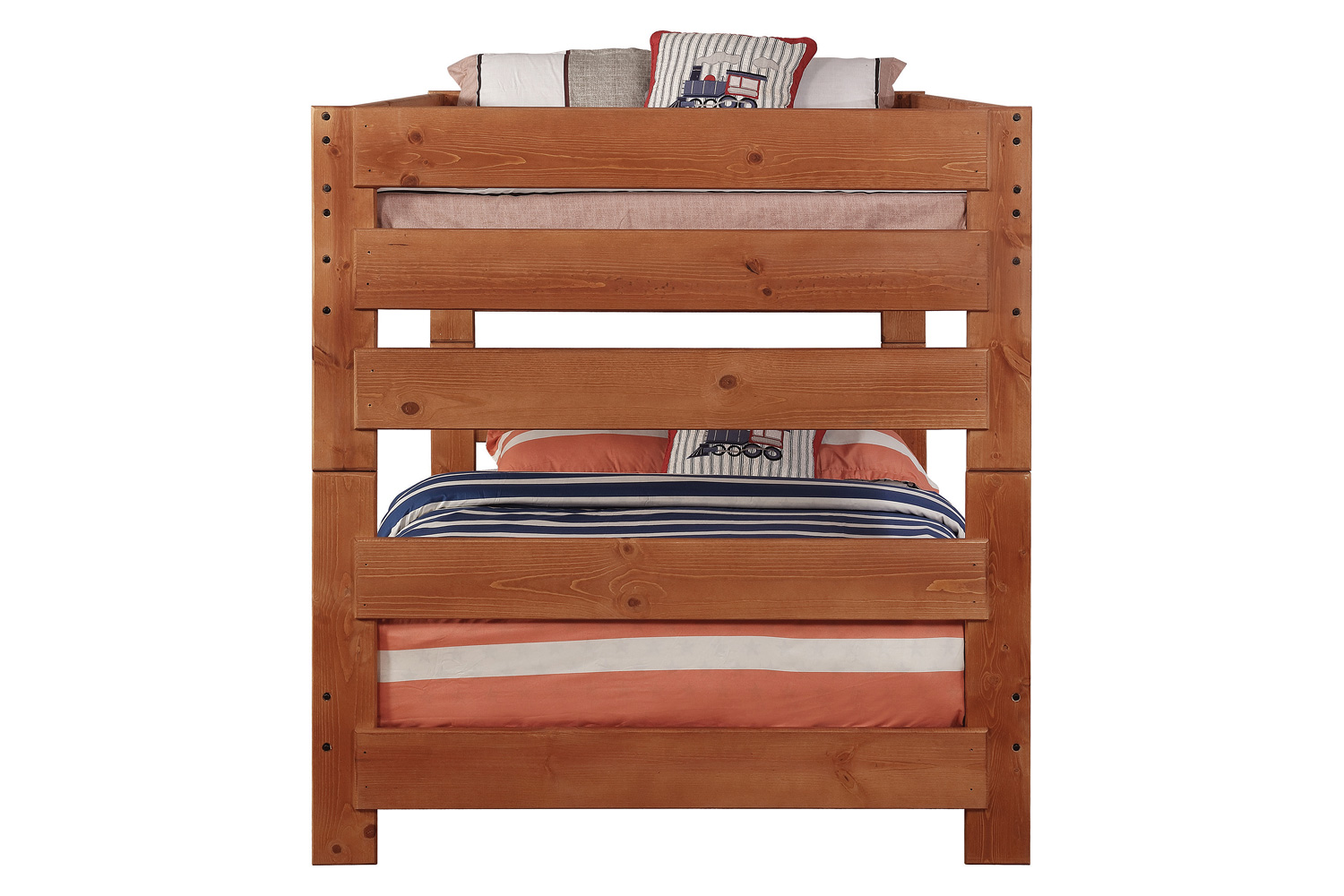 Coaster Wrangle Hill Full Over Full Bunk Bed - Amber Wash