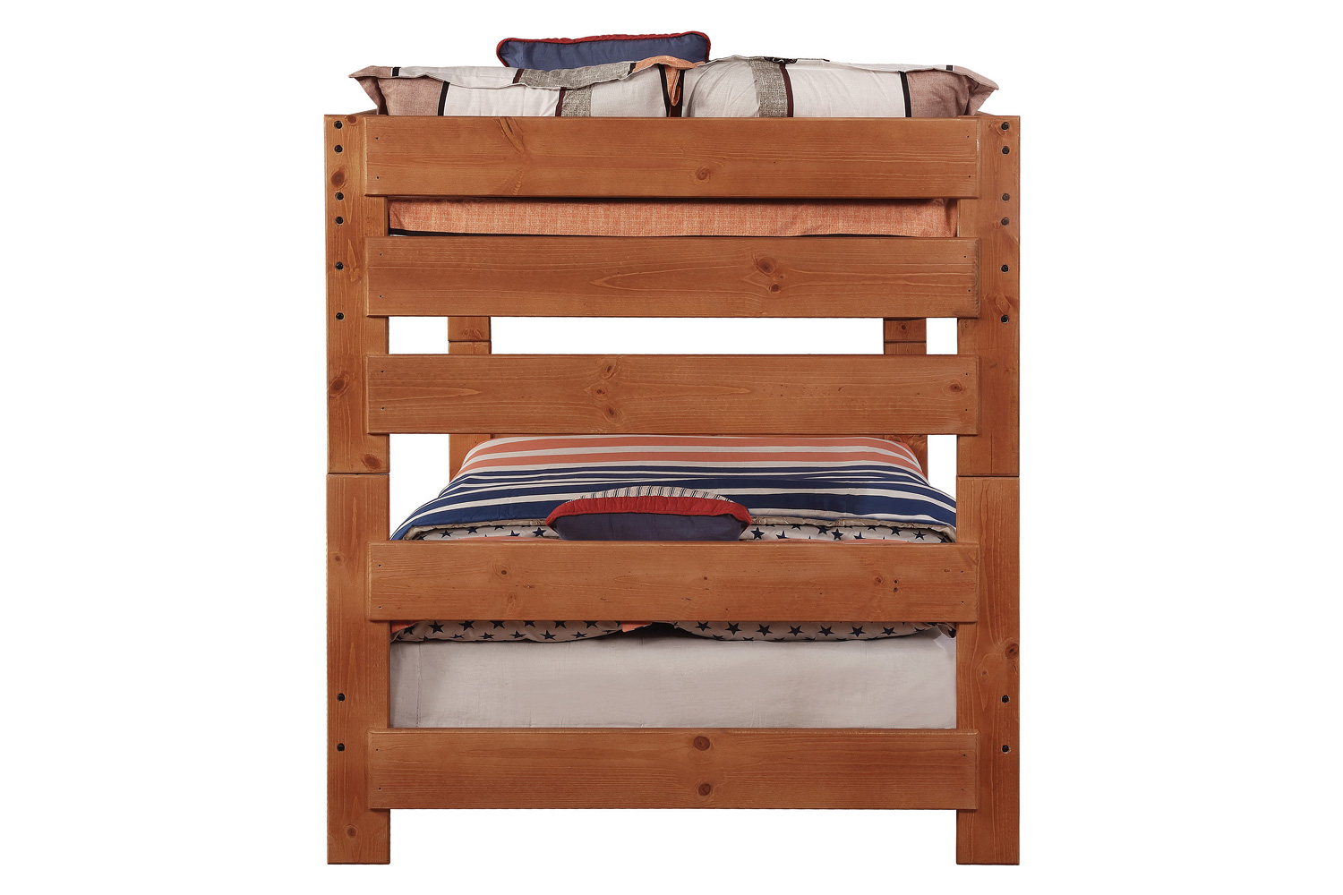 Coaster Wrangle Hill Full Over Full Bunk Bed - Amber Wash