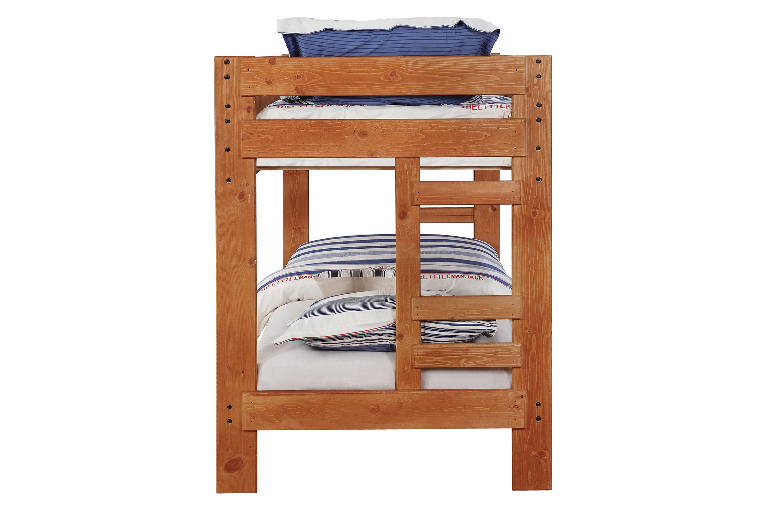 Coaster Wrangle Hill Twin Over Twin Bunk Bed - Amber Wash