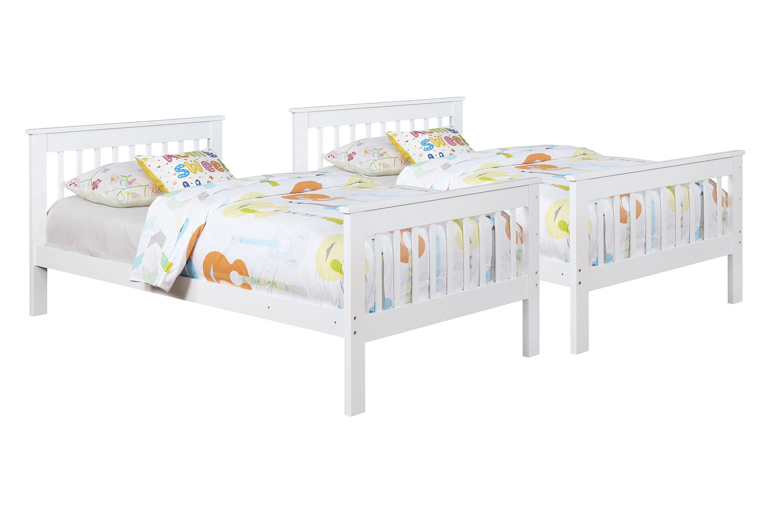 Coaster - Chapman Twin Over Twin Bunk Bed in White