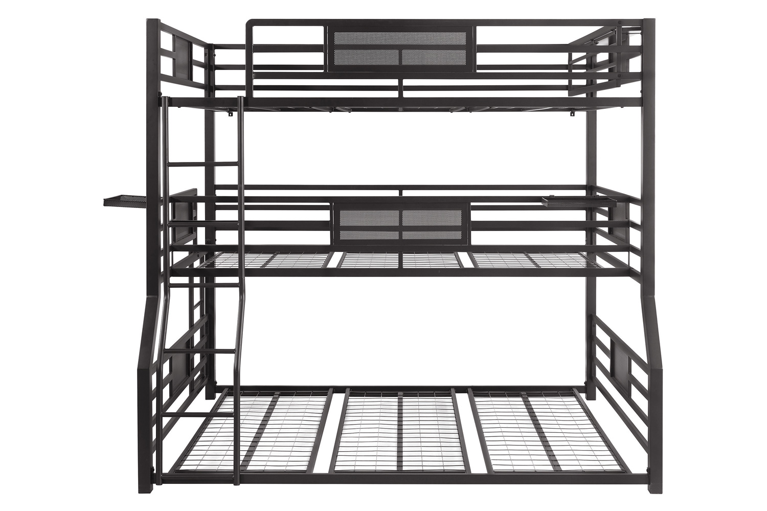 Coaster - Rogen Fill/Twin Xl/Queen Triple Bunk Bed in Dark Bronze