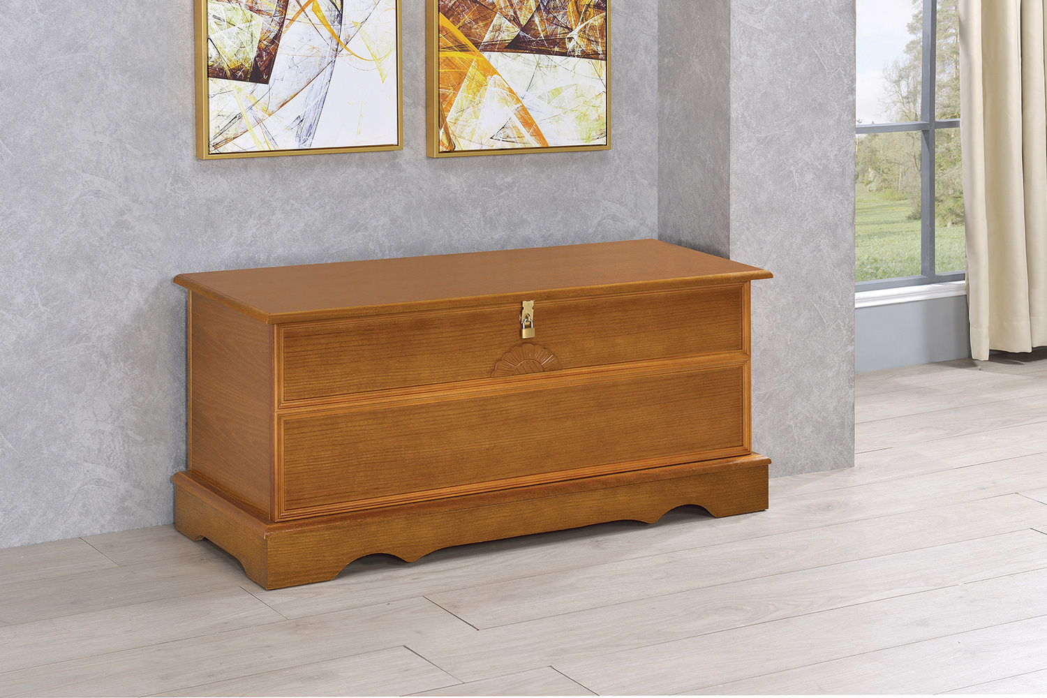 Coaster Rectangular Cedar Chest 4695 - Honey