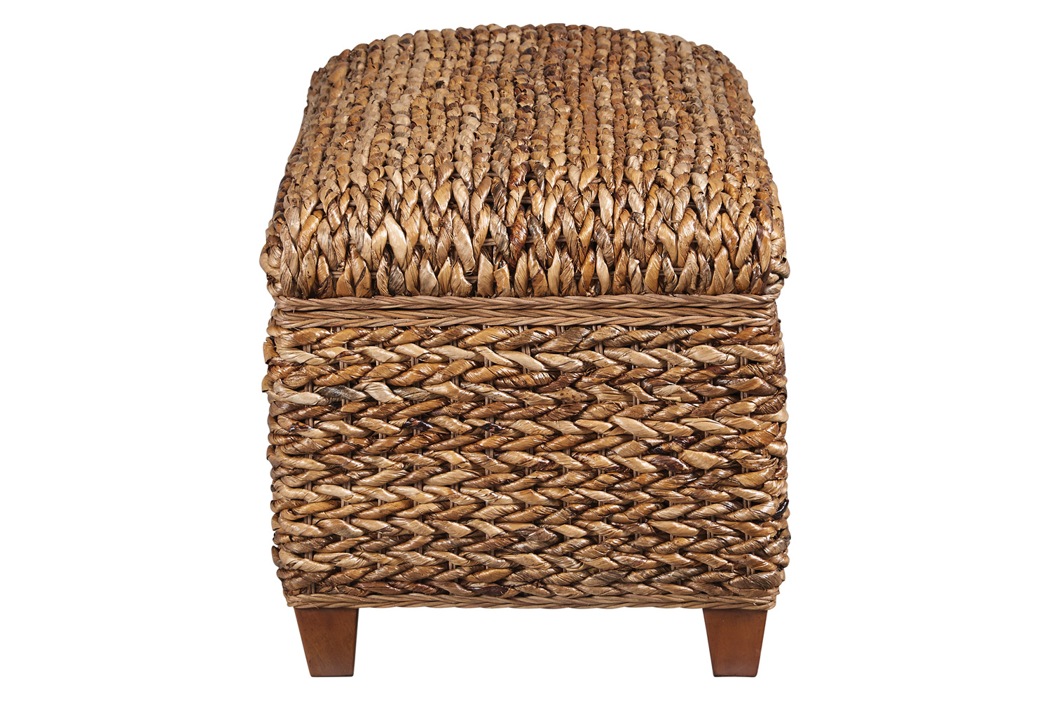 Coaster - Laughton Hand-Woven Storage Trunk in Amber