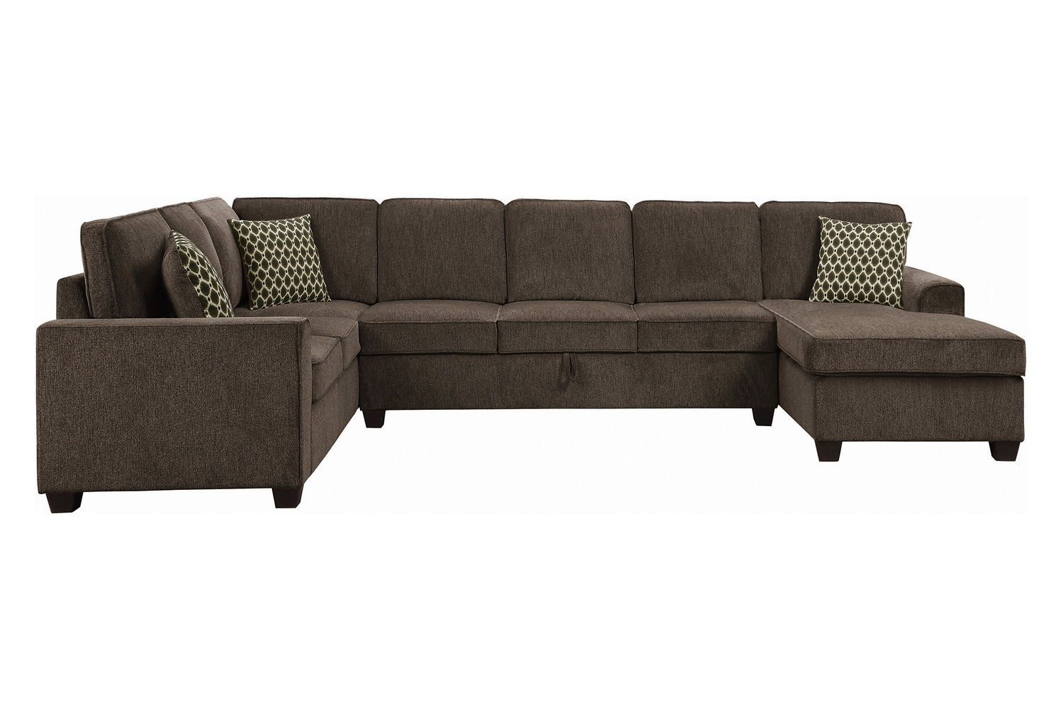 Coaster - Provence Storage Sectional in Brown