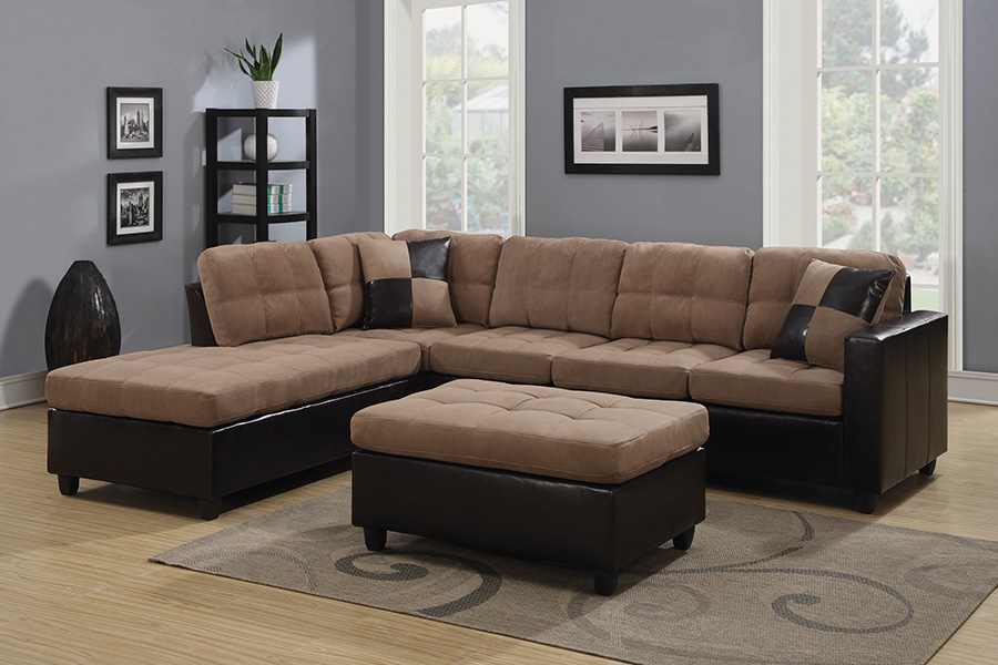 Coaster - Mallory Upholstered Sectional