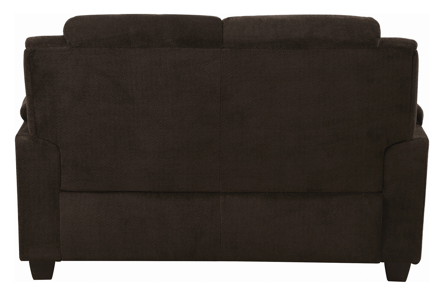 Coaster Northend Upholstered Loveseat - Chocolate