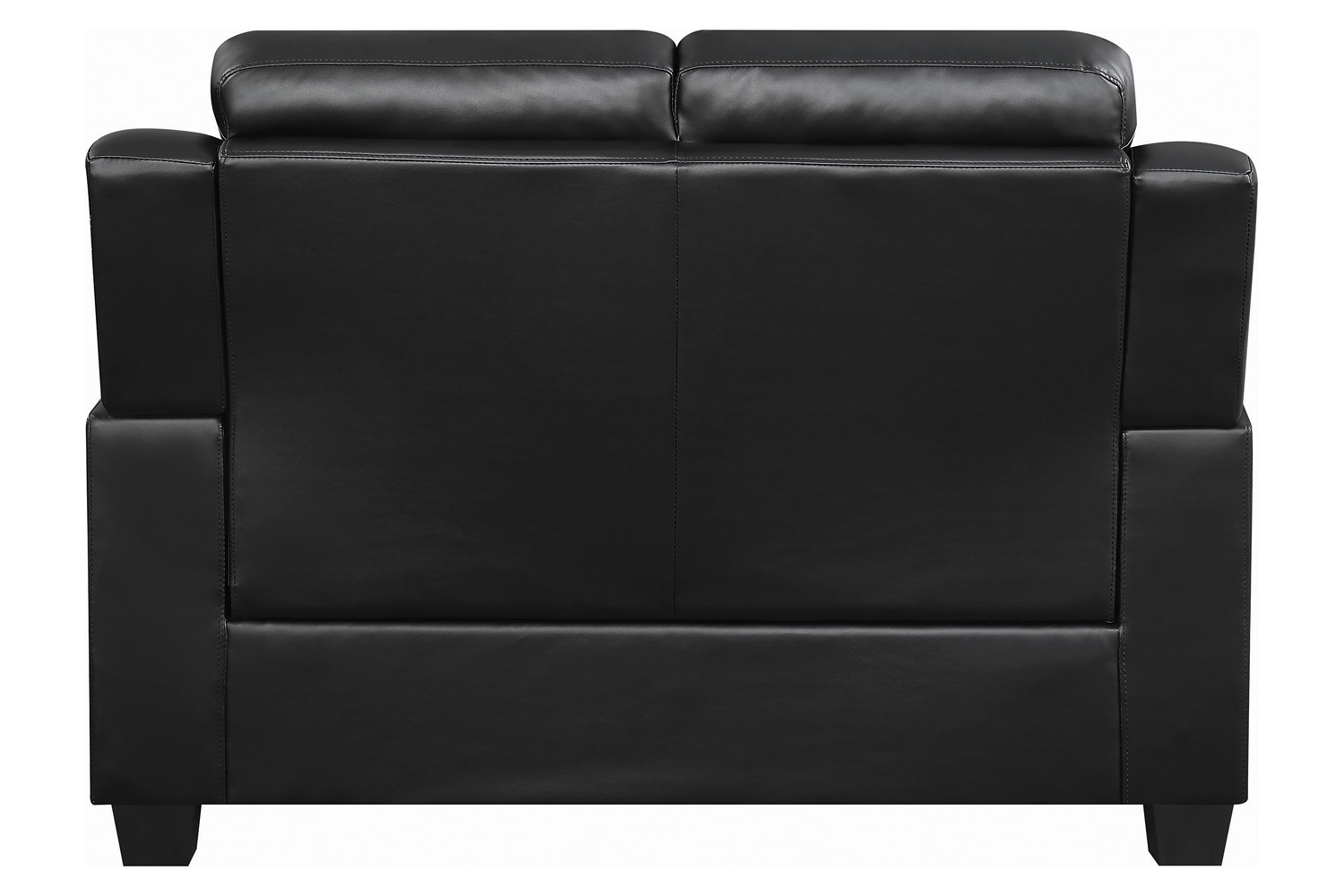 Coaster - Finley Tufted Upholstered Loveseat in Black