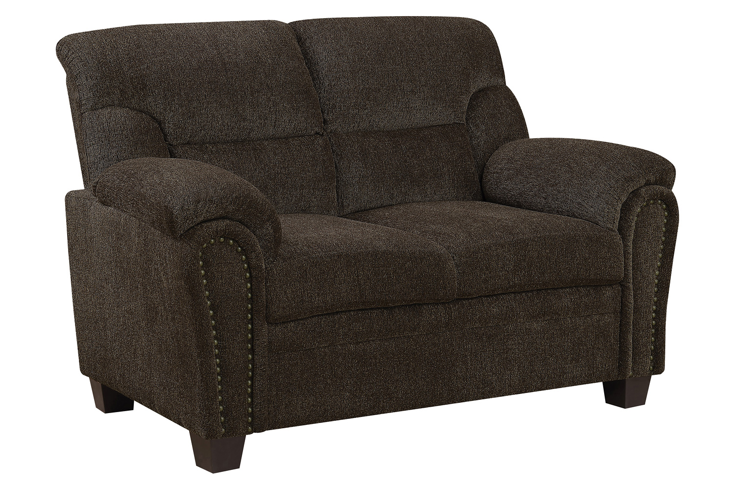 Coaster - Clemintine Upholstered Sofa with Nailhead Trim