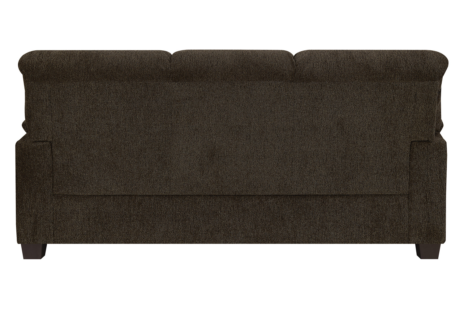 Coaster Clemintine Upholstered Sofa with Nailhead Trim - Brown