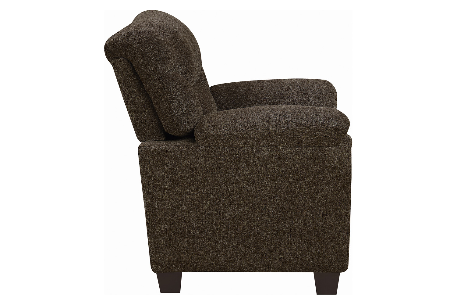 Coaster™ Clemintine Upholstered Chair with Nailhead Trim - Brown