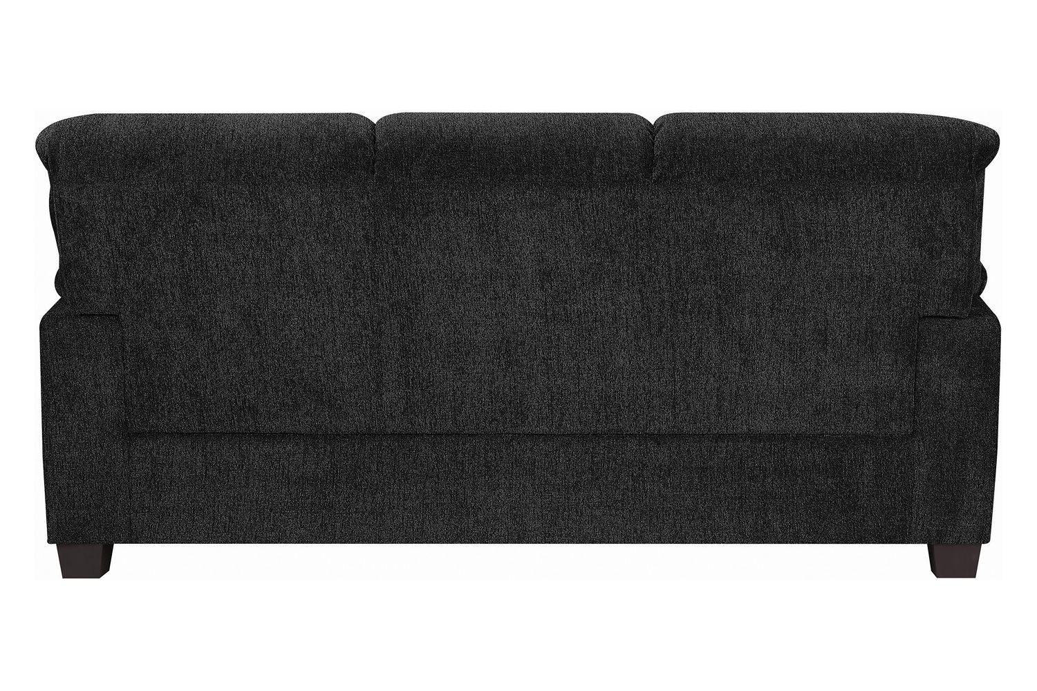 Coaster Clemintine Upholstered Sofa with Nailhead Trim - Graphite