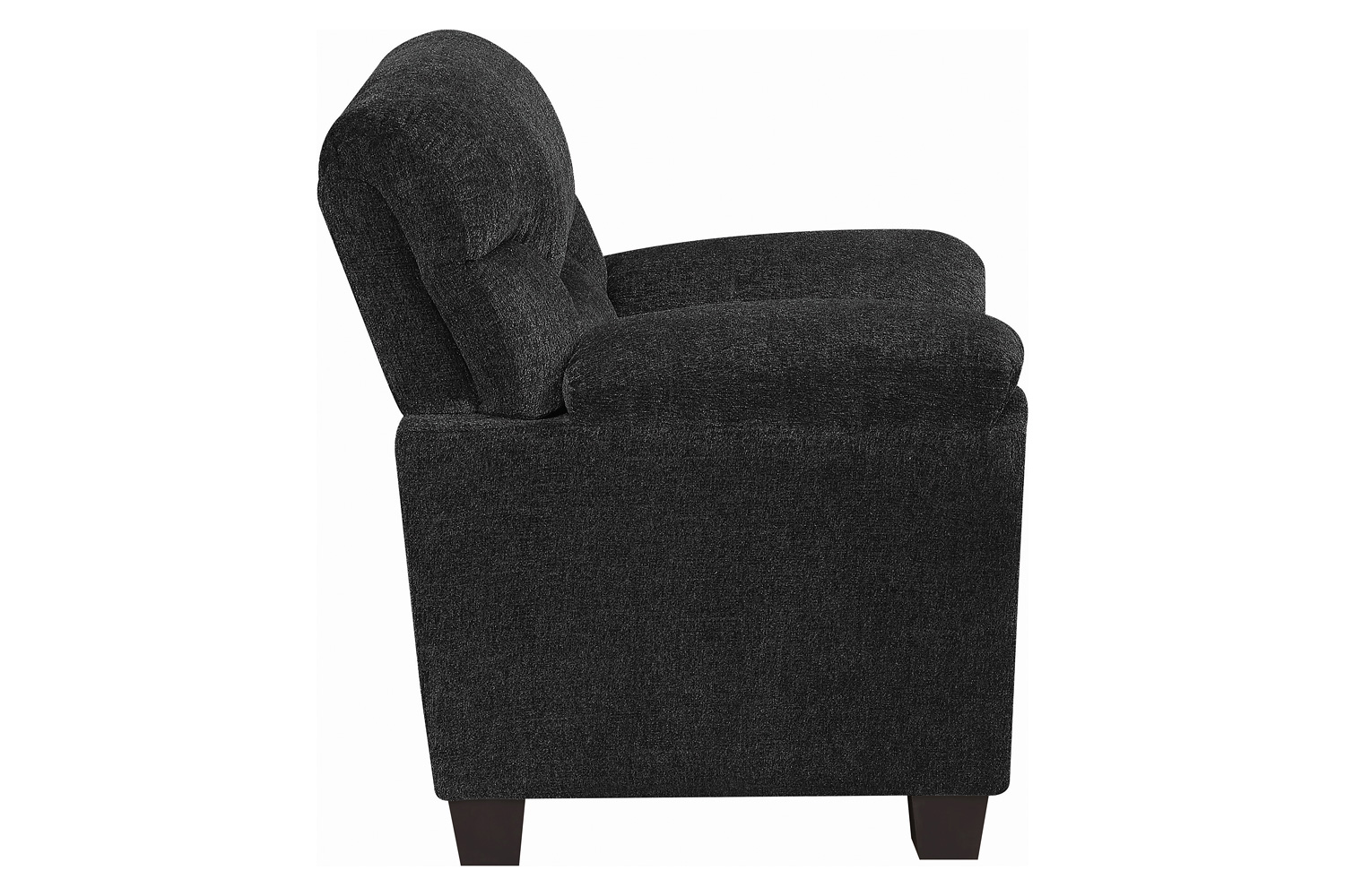 Coaster™ Clemintine Upholstered Chair with Nailhead Trim - Graphite