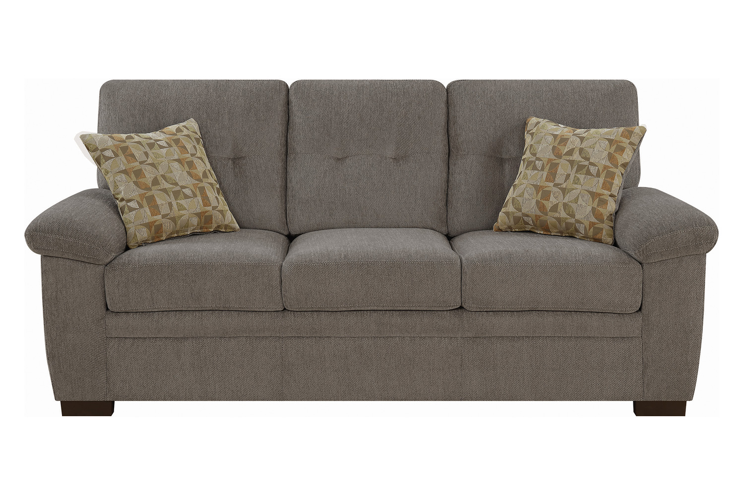 Coaster Fairbairn Upholstered Sofa - Oatmeal