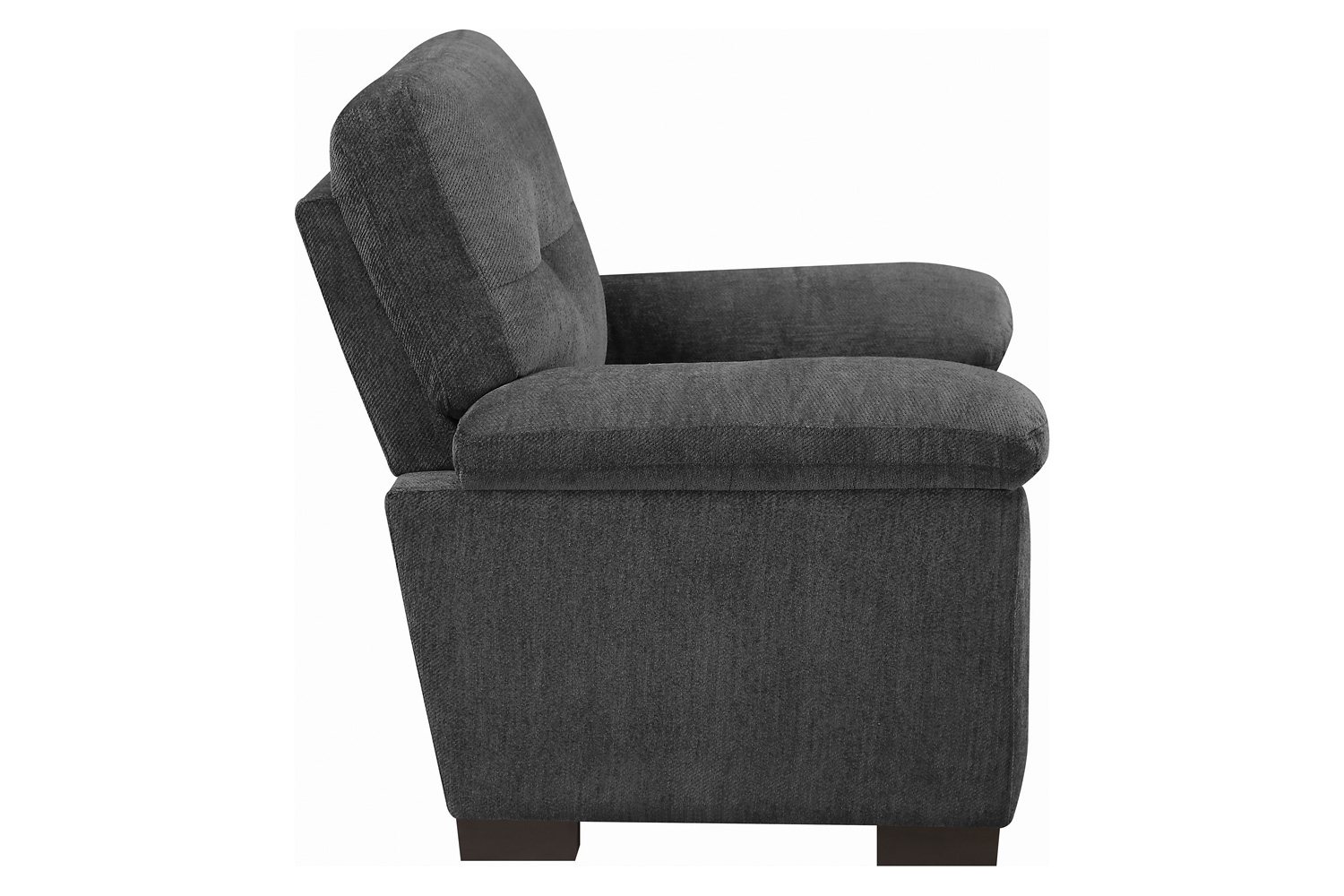 Coaster Fairbairn Upholstered Sofa - Charcoal