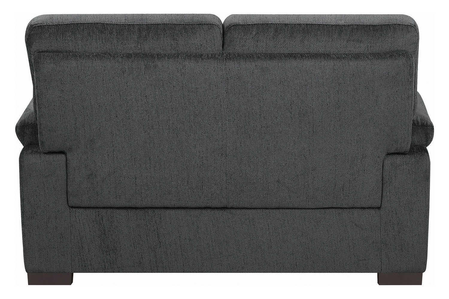 Coaster Fairbairn Upholstered Loveseat - Charcoal