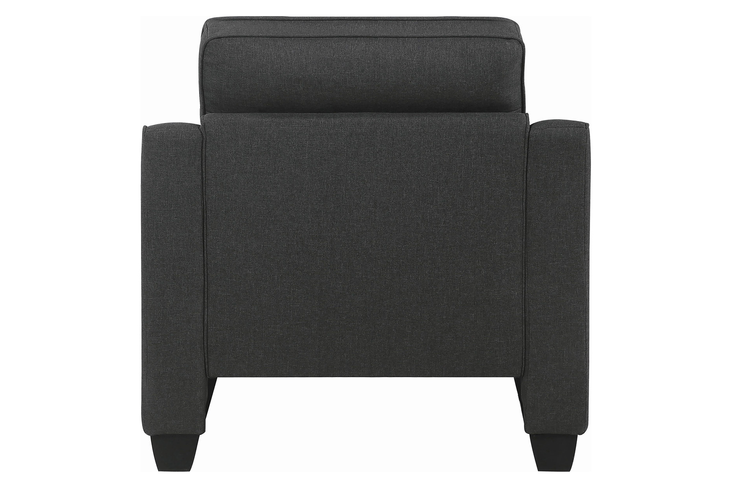 Coaster™ Nicolette Upholstered Tufted Chair - Dark Gray