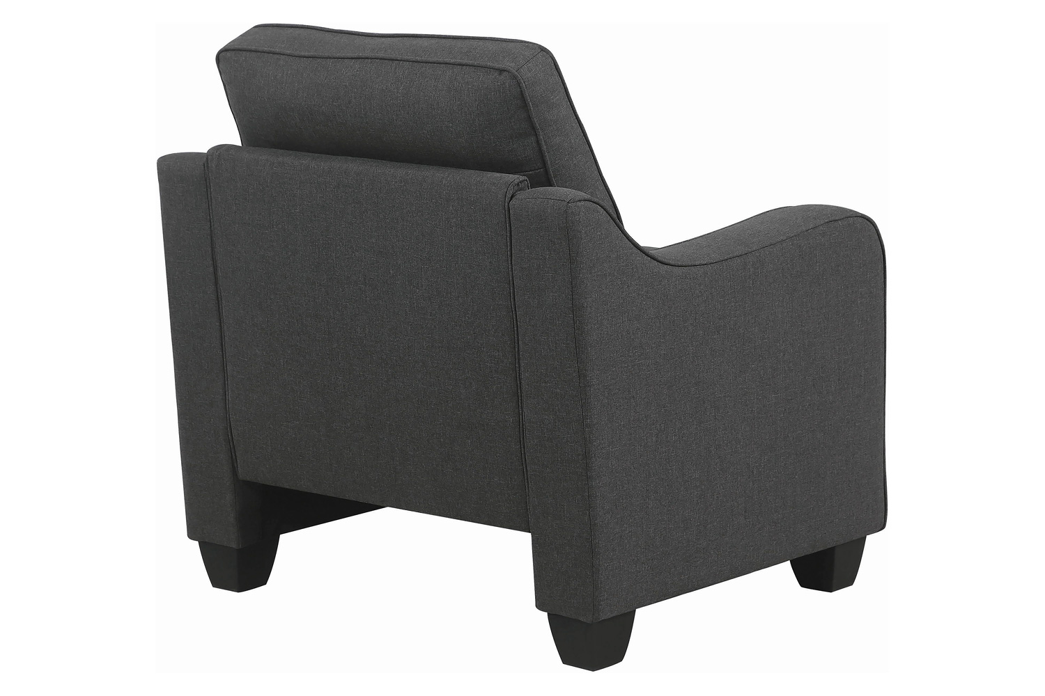 Coaster™ Nicolette Upholstered Tufted Chair - Dark Gray