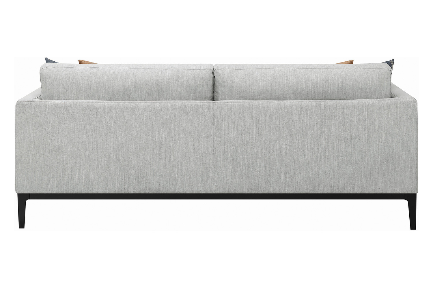 Coaster - Apperson Cushioned Back Sofa in Light Gray