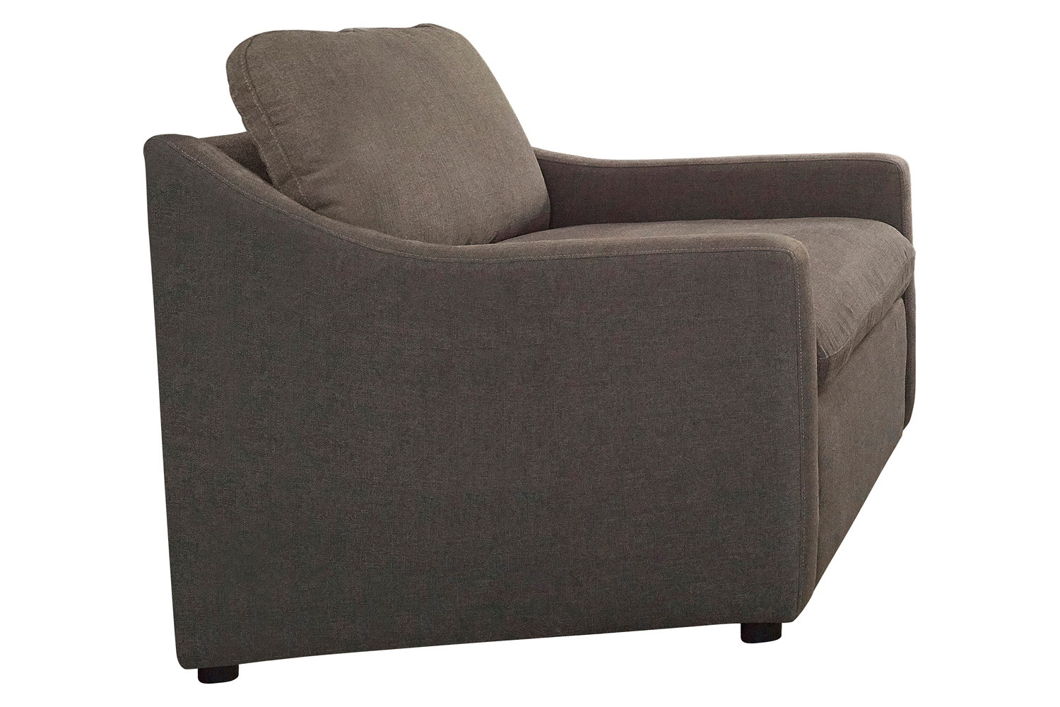 Coaster™ Contrary Reversible Cushion Chair - Charcoal