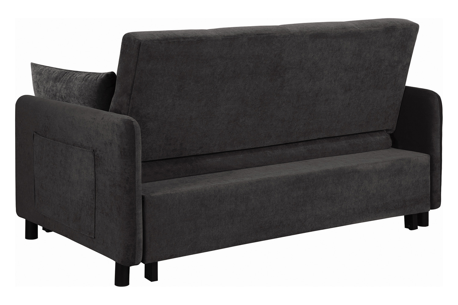 Coaster - Underwood Tufted Sleeper Sofa Bed in Charcoal