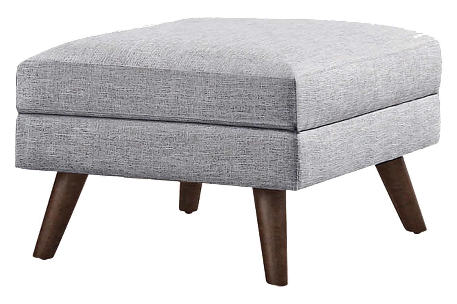 Coaster - Churchill Button Tufted Corner Sofa in Gray