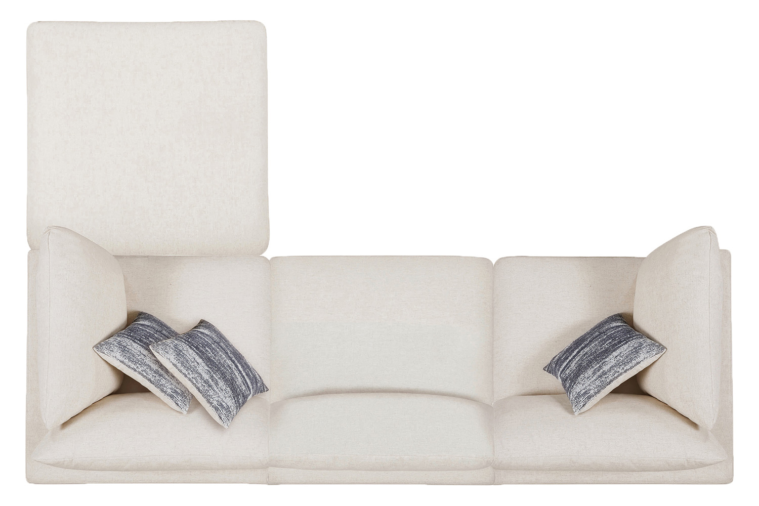 Coaster 6-Piece Upholstered Modular Sectional - Beige