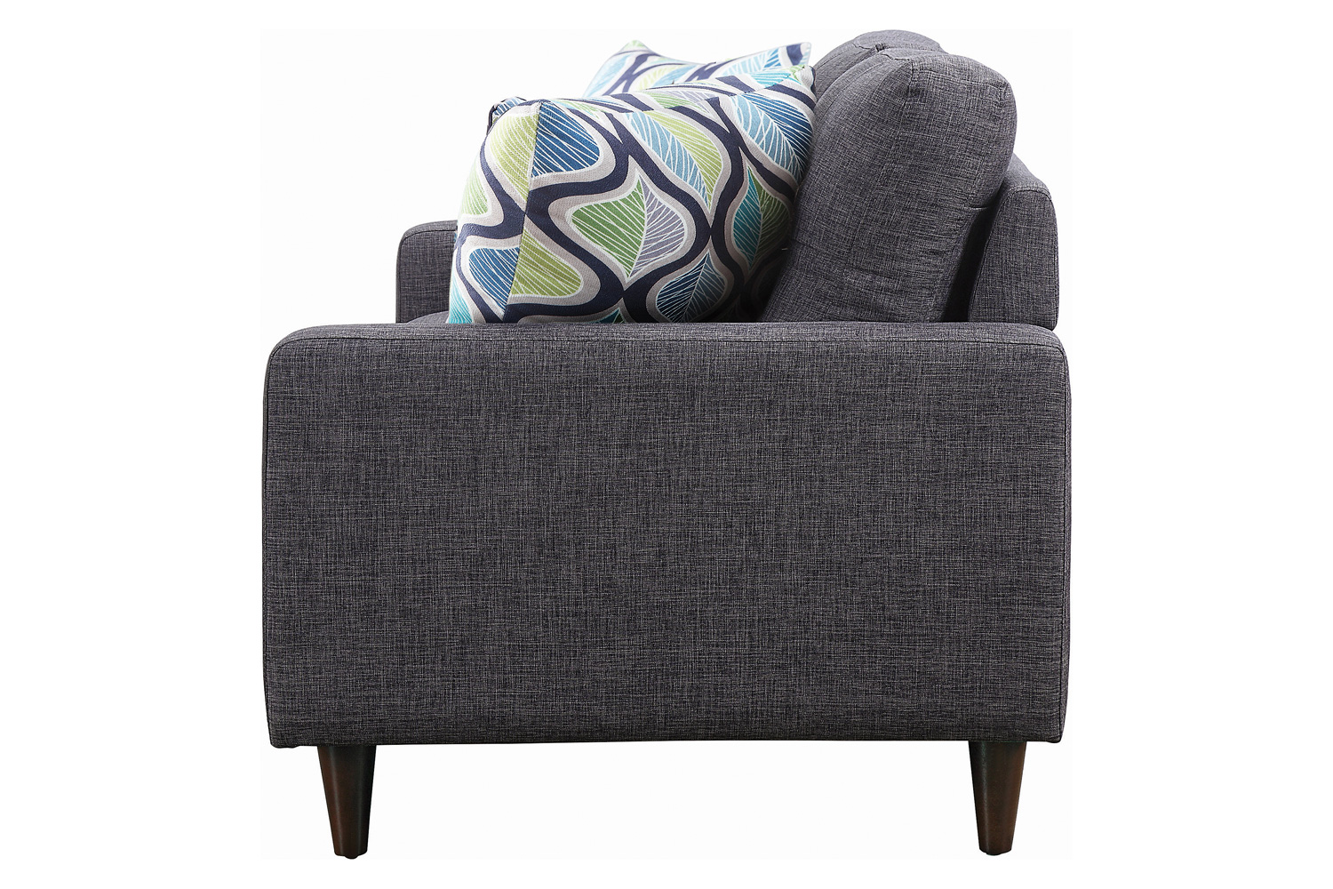 Coaster - Watsonville Tufted Back Loveseat in Gray