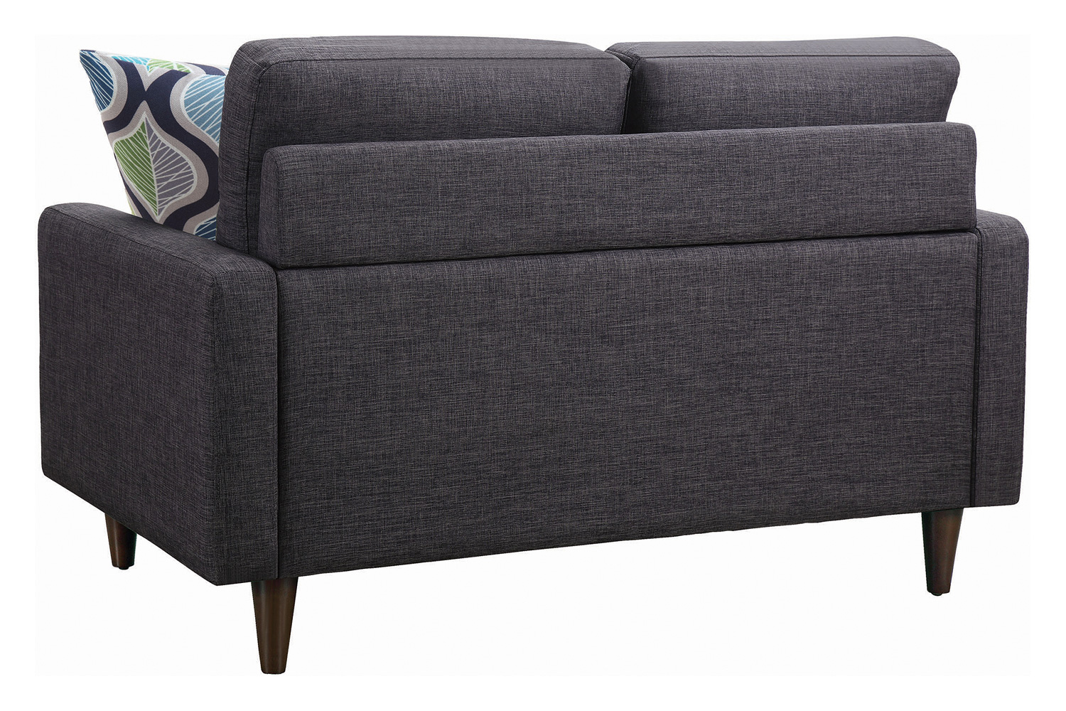 Coaster - Watsonville Tufted Back Loveseat in Gray