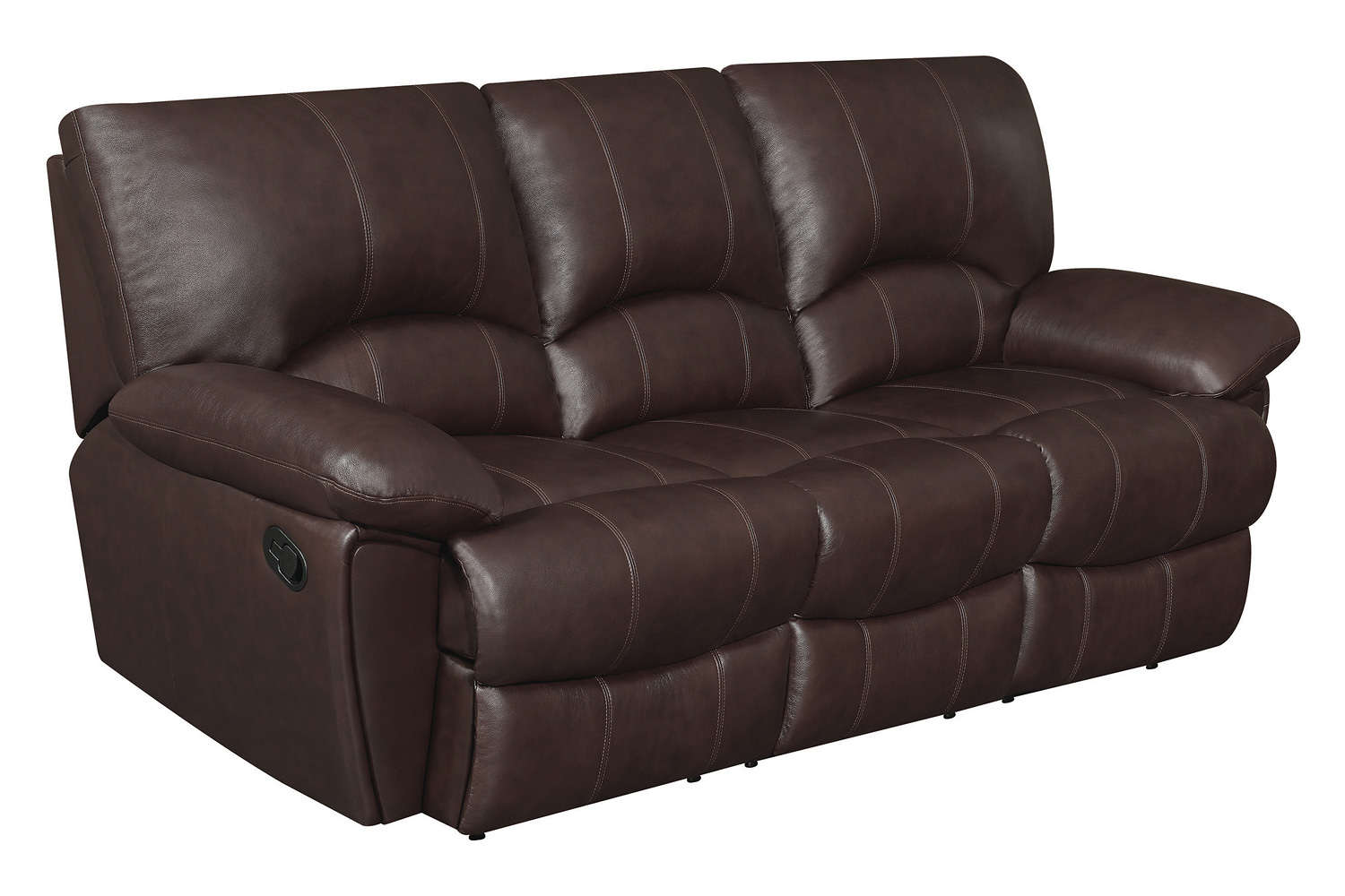 Coaster - Clifford Pillow Top Arm Motion Sofa in Chocolate