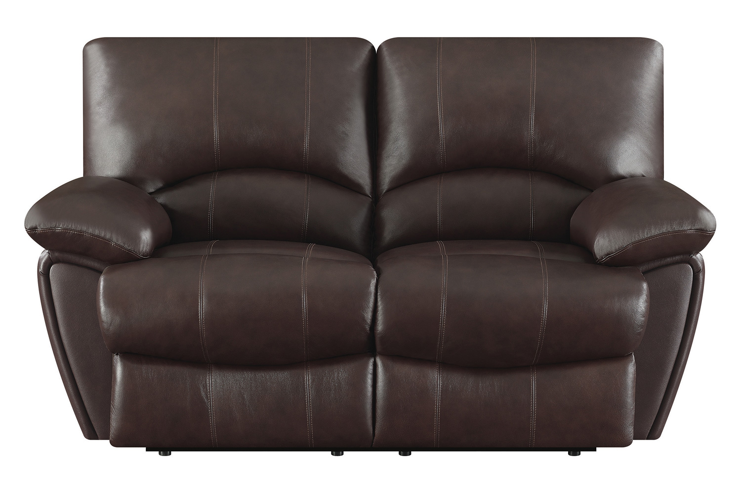 Coaster - Clifford Pillow Top Arm Motion Loveseat in Chocolate