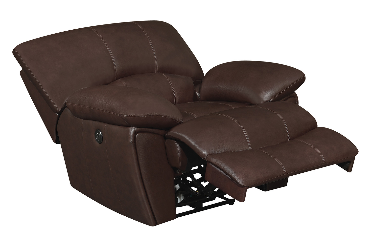 Coaster™ Clifford Pillow Top Arm Recliner - Chocolate