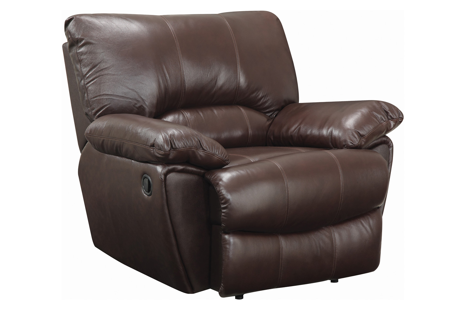 Coaster™ Clifford Pillow Top Arm Recliner - Chocolate