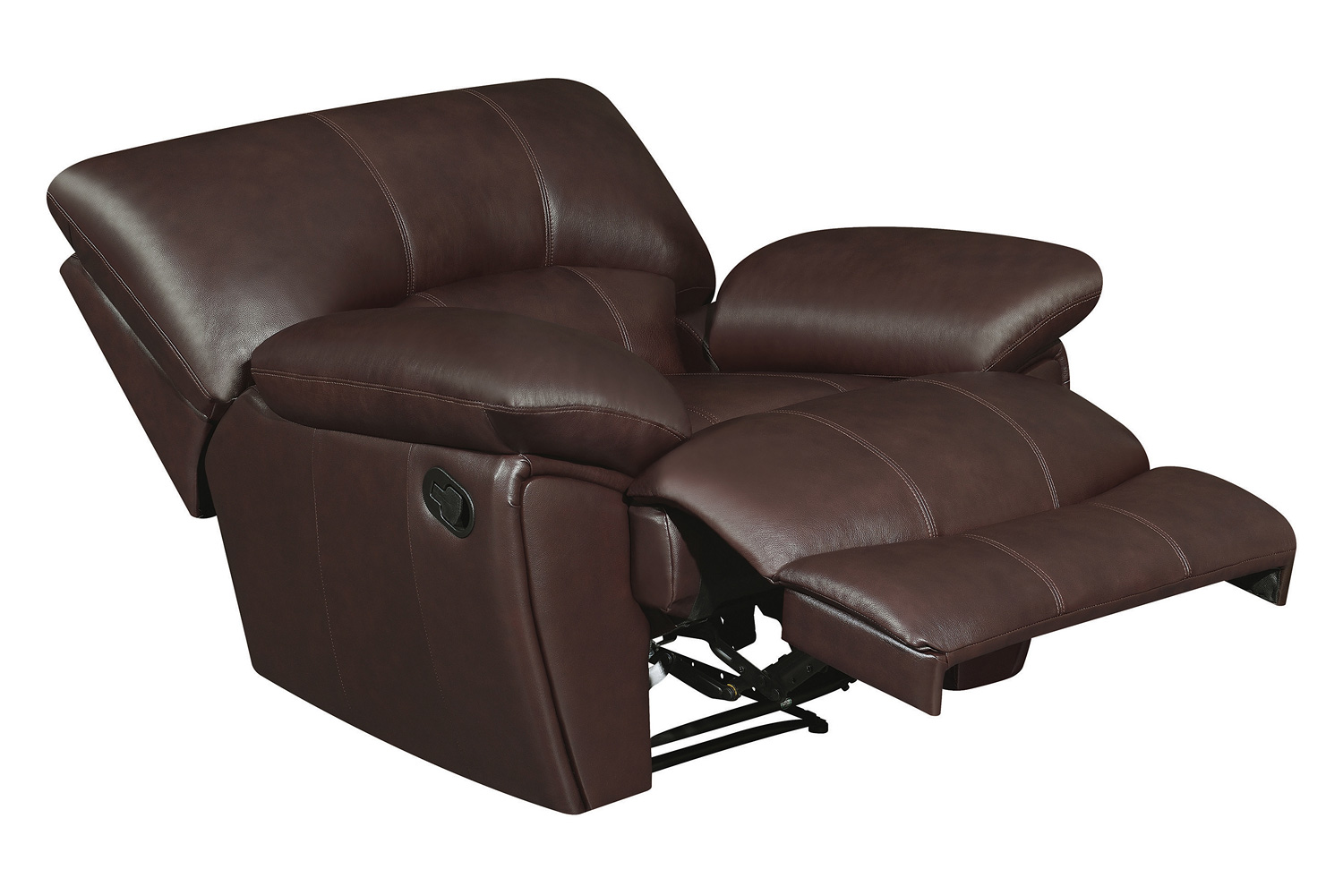 Coaster™ Clifford Pillow Top Arm Recliner - Chocolate