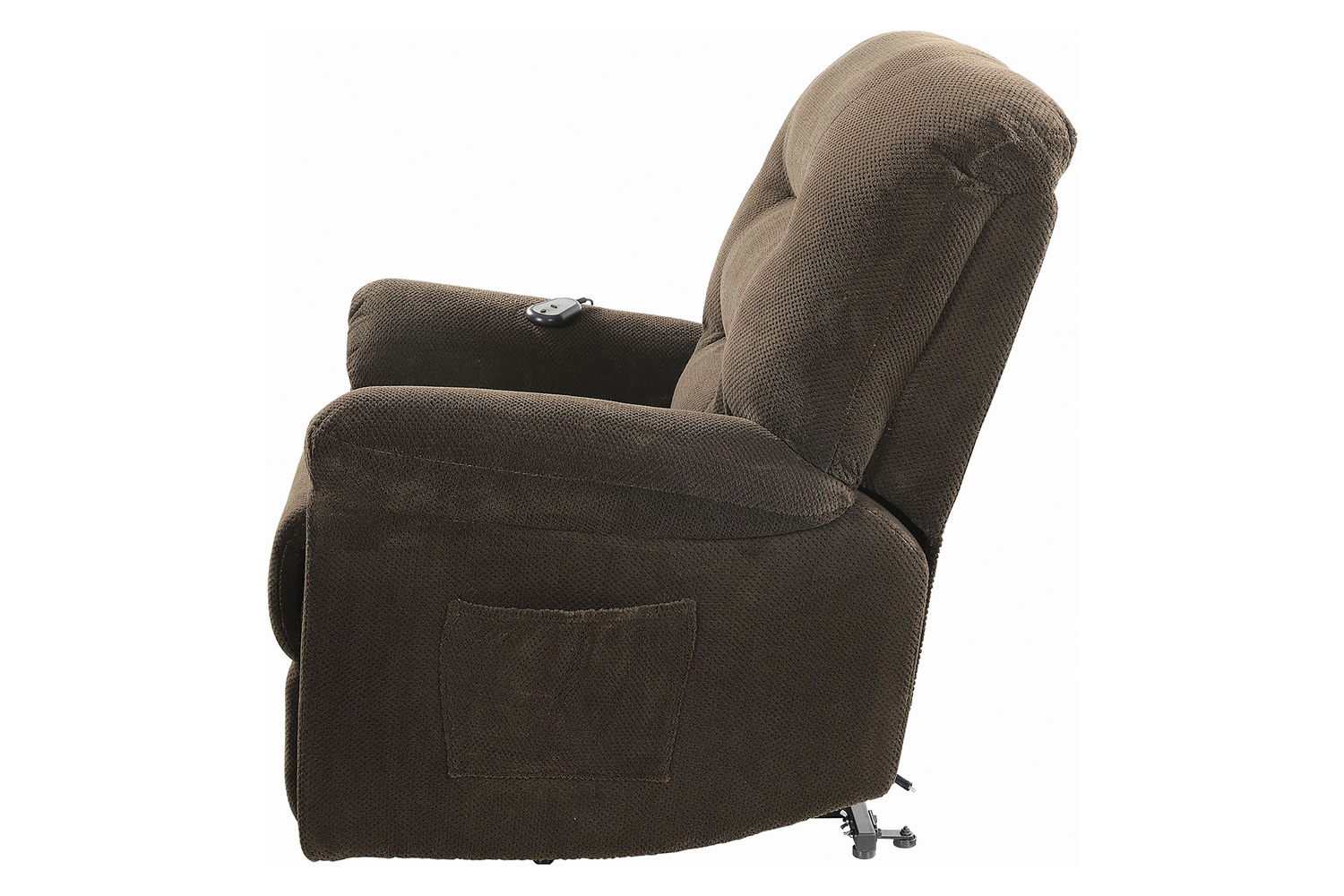 Coaster™ Upholstered Power Lift Recliner - Chocolate