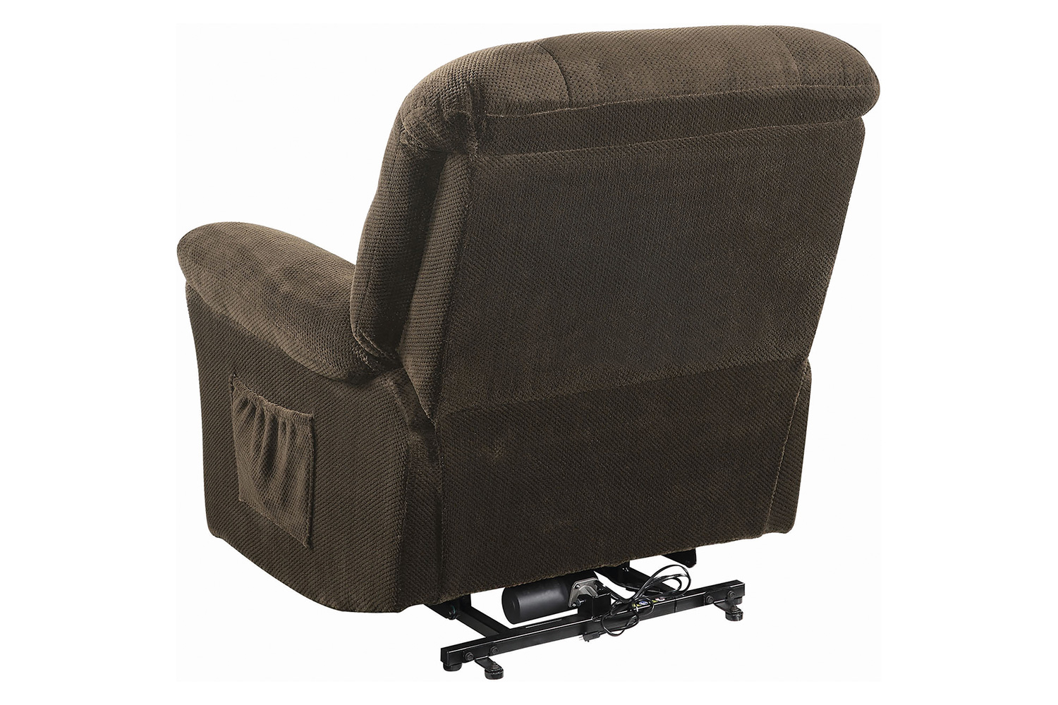 Coaster™ Upholstered Power Lift Recliner - Chocolate